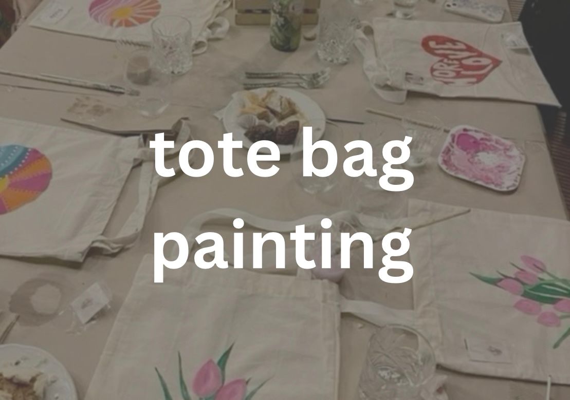 tote bag painting