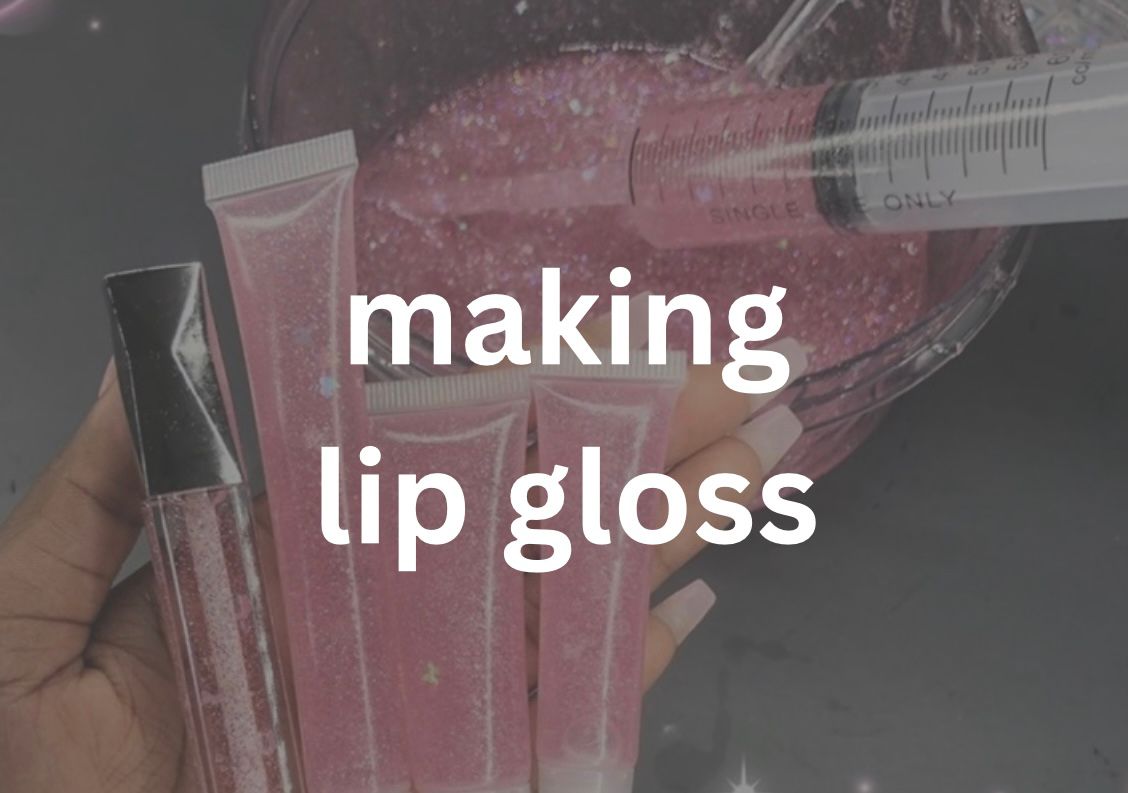 making lip gloss