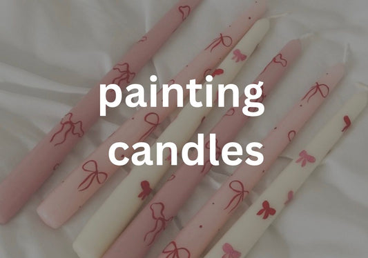 painting candles