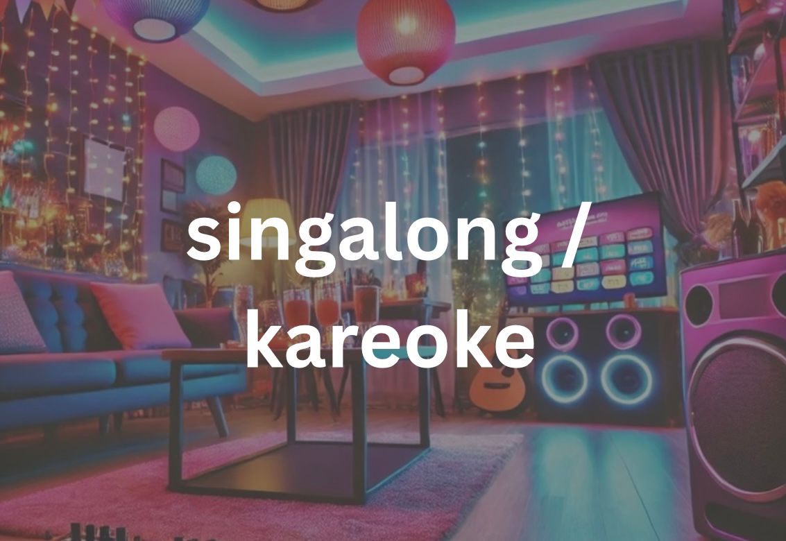 singalong kareoke event