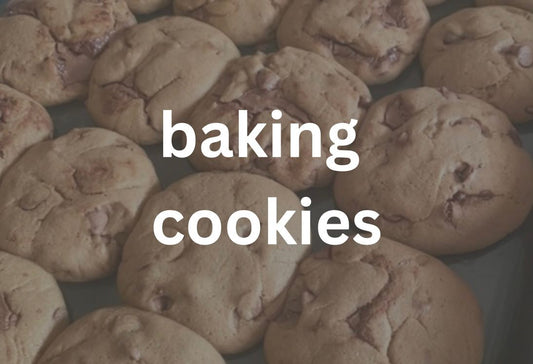 baking cookies